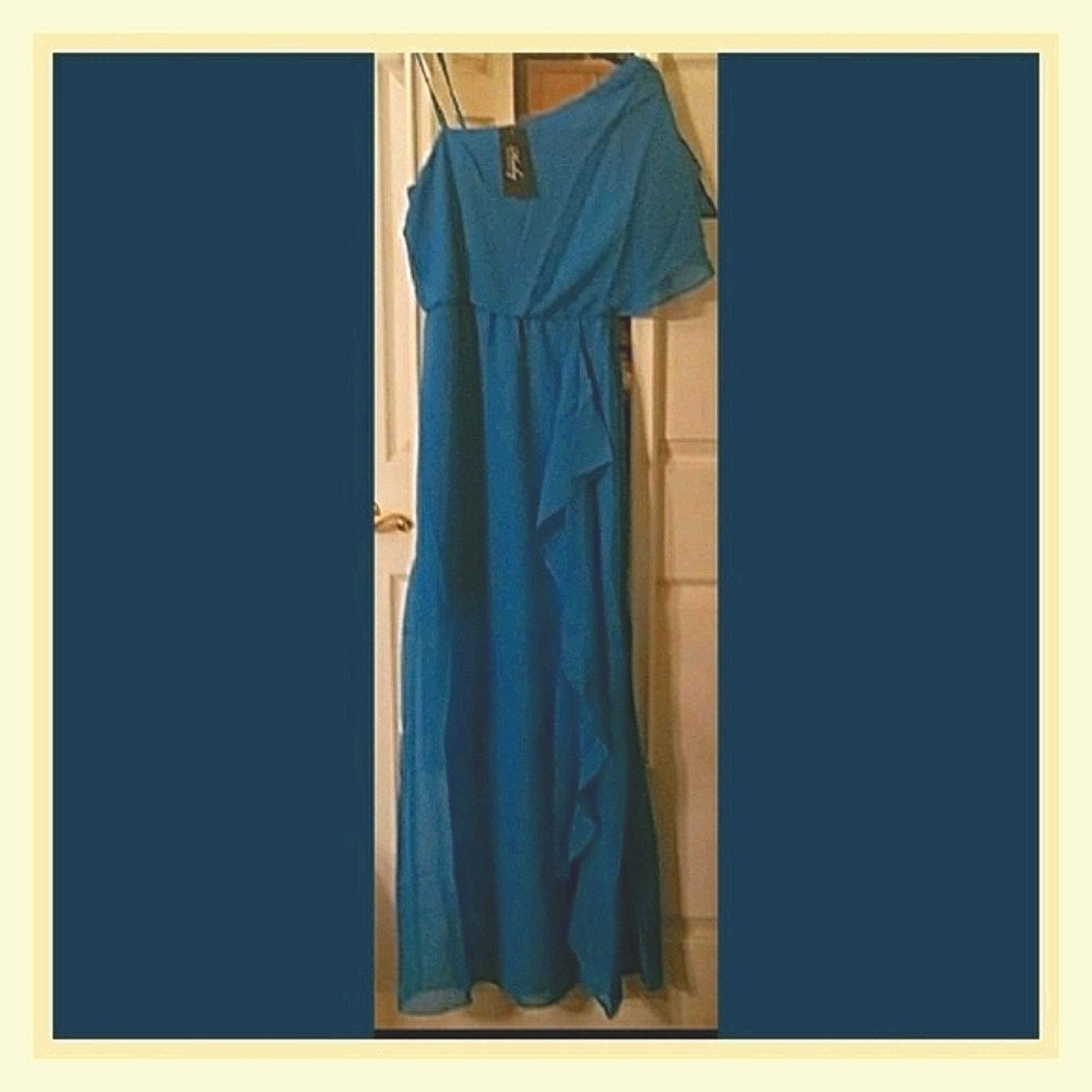 NWT 👗SALE!  ADRIANNA PAPELL Formal couture prom gown - Picture 3 of 7